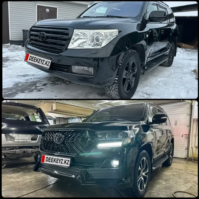 Land Cruiser 200: рестайлинг: до и после