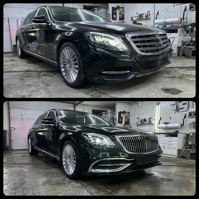 Mercedes-Benz S-Class: рестайлинг: до и после