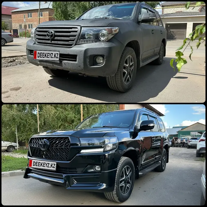 Land Cruiser 200: восстановление кузова: до и после