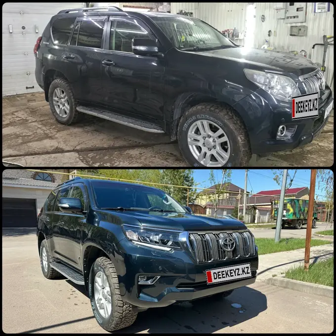 Land Cruiser Prado: восстановление кузова: до и после